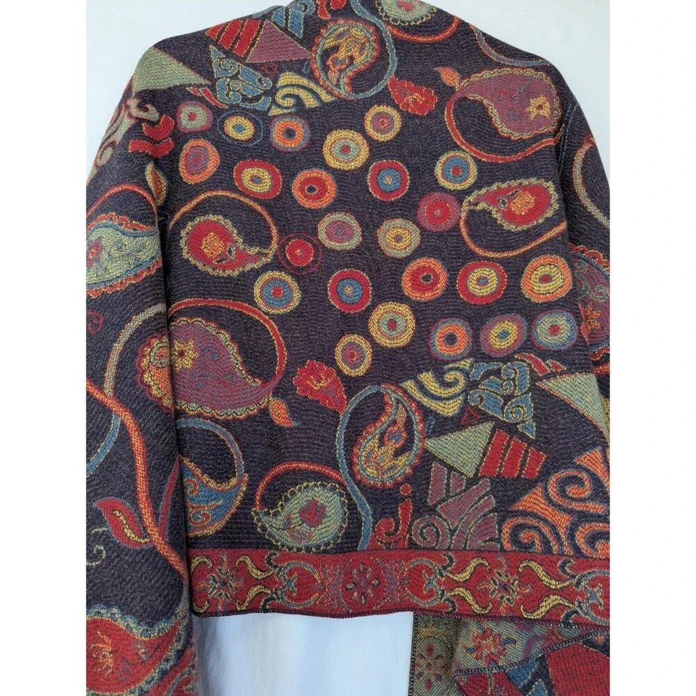 Ultra Soft Cashmere Feel Scarf Shawl Wrap w/Tassels Multicolor 25